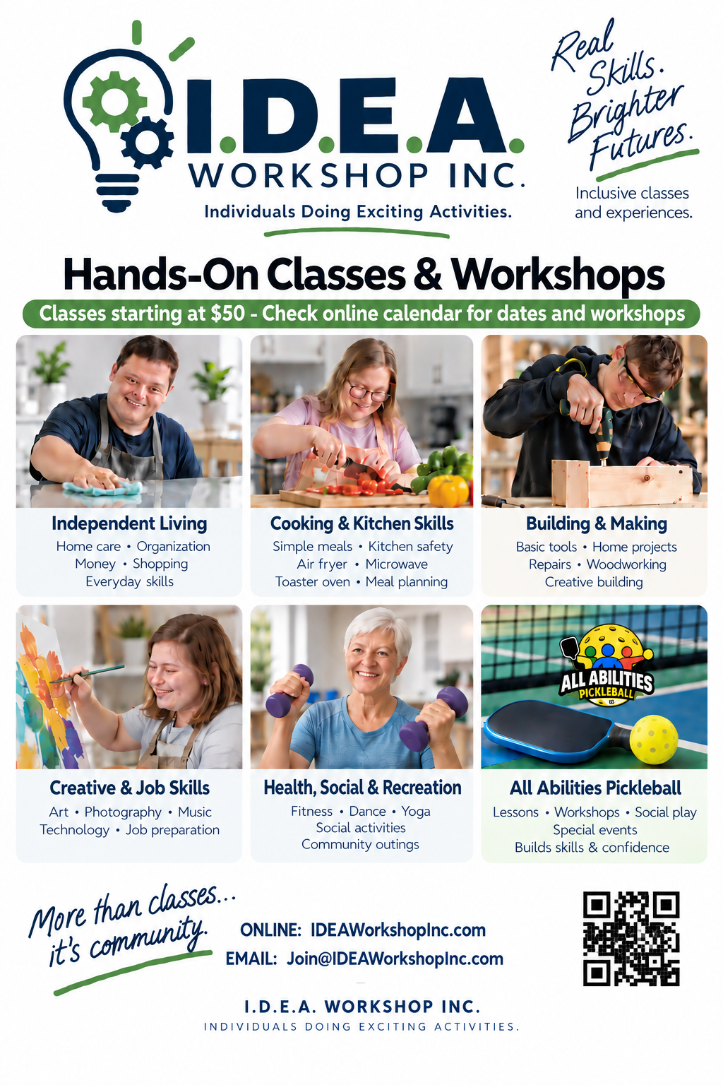 I.D.E.A. Workshop flyer